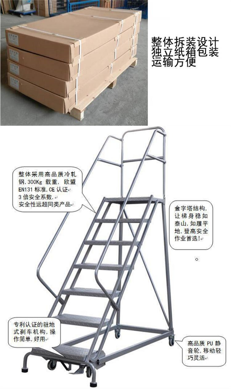 Supply of RLC type steel European style climbing and picking up elevators, self-locking brake platform elevators, EU CE precision quality