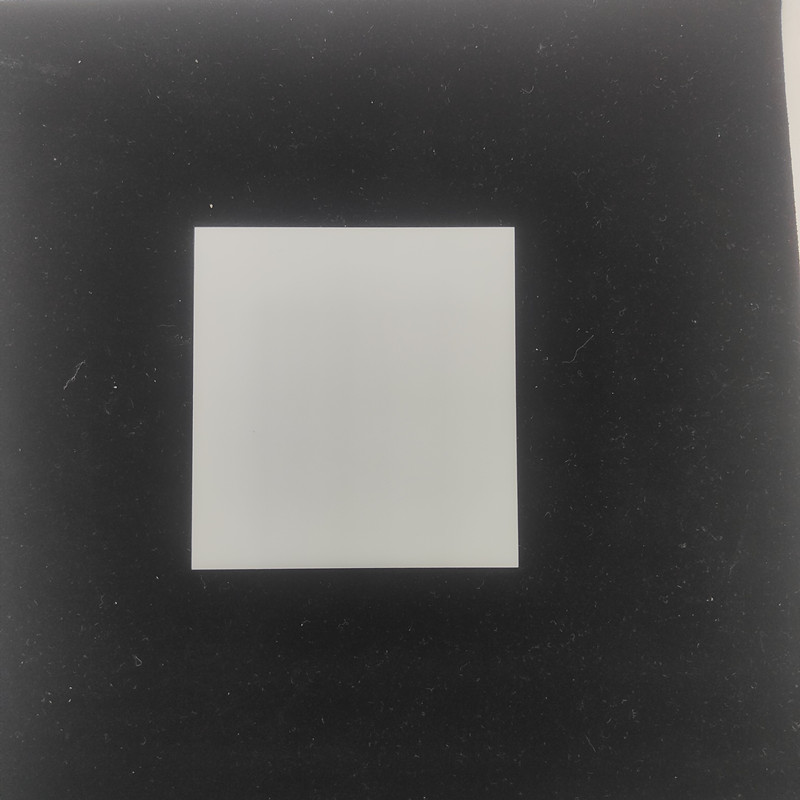 Customized processing of LED downlight diffusion plate, frosted PC diffusion plate, 2.0mm thick engraved acrylic transparent plate