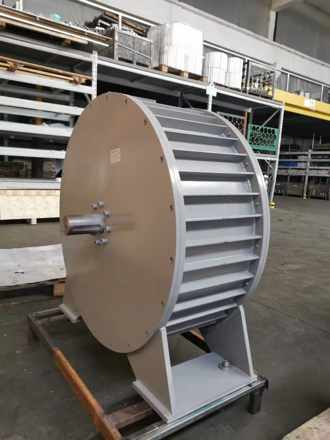 Customized industrial hydraulic wind three-phase AC permanent magnet generator 500kw, 300 rpm, 690V rare earth brushless synchronization