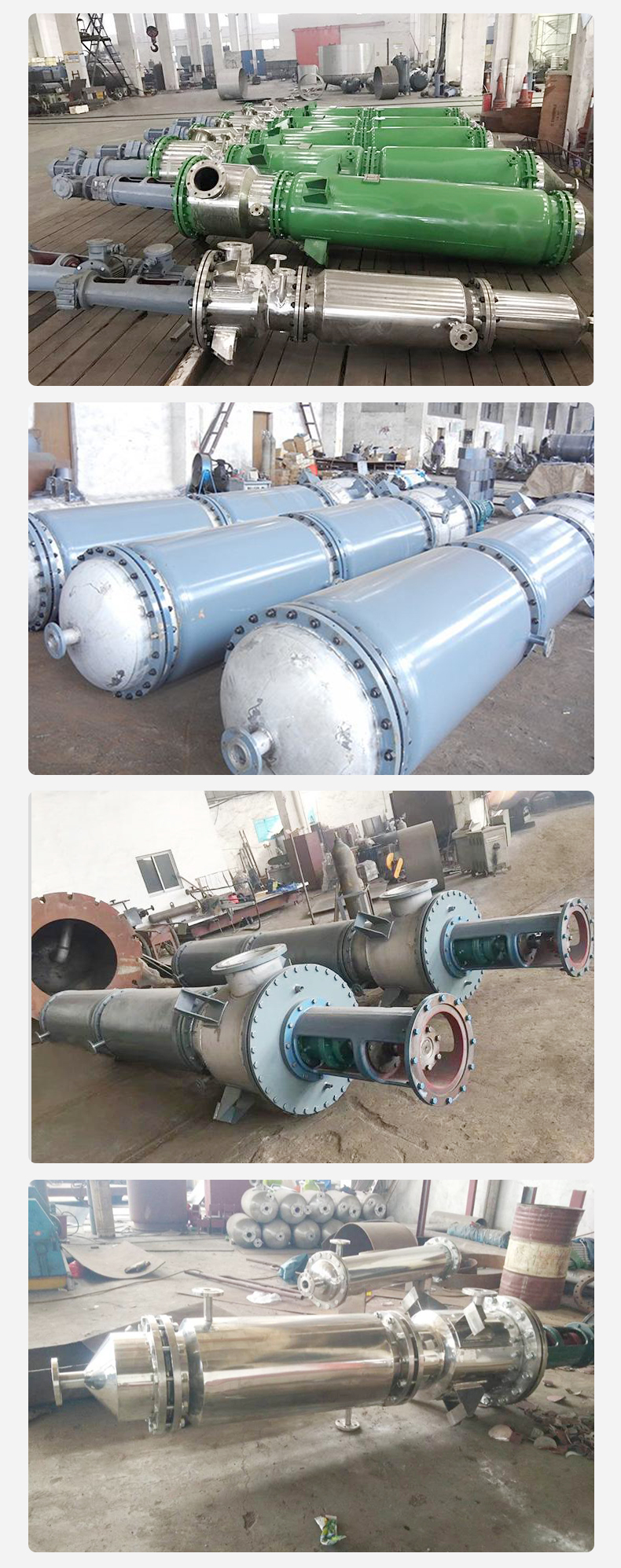 Junyu Scraper Film Evaporator Stainless Steel Chemical Forced Circulation Chemical Wastewater Evaporation Treatment