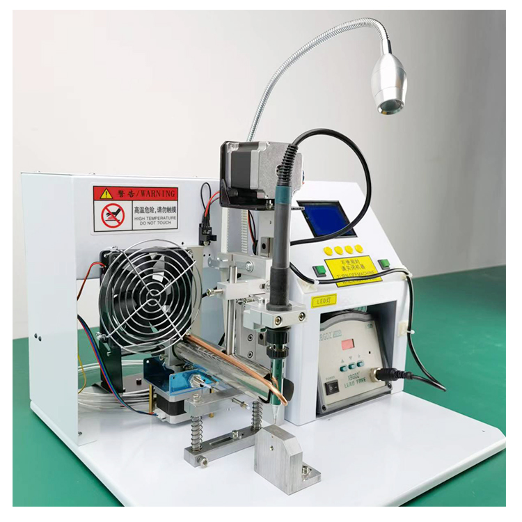 Xinrisheng Power Data Line Semi automatic Spot Welding Machine Automatic Tin Production Electronic Wire Welding Machine Electric Soldering Machine