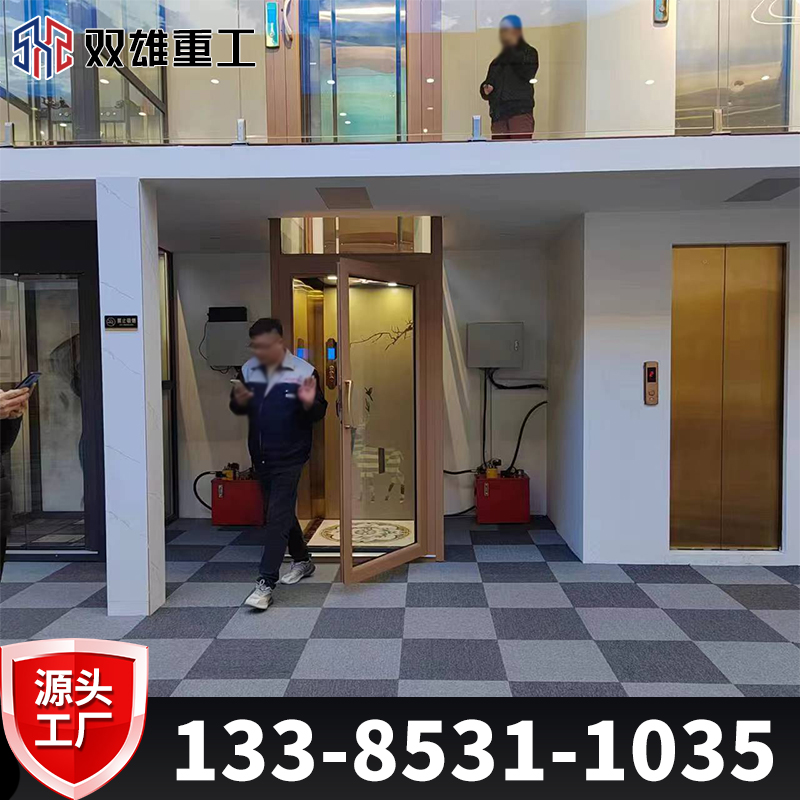 Shaft elevator, self built house, outdoor elevator, basement small debris elevator, electric lifting platform, hydraulic cargo elevator