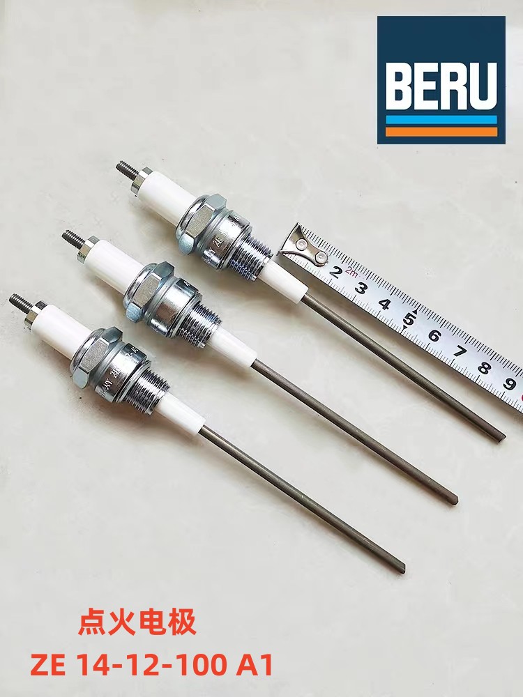 BERU ignition electrode ZE14-12 A1 ZK18-12-386 ZRA1 high-voltage line high-voltage cap, Germany