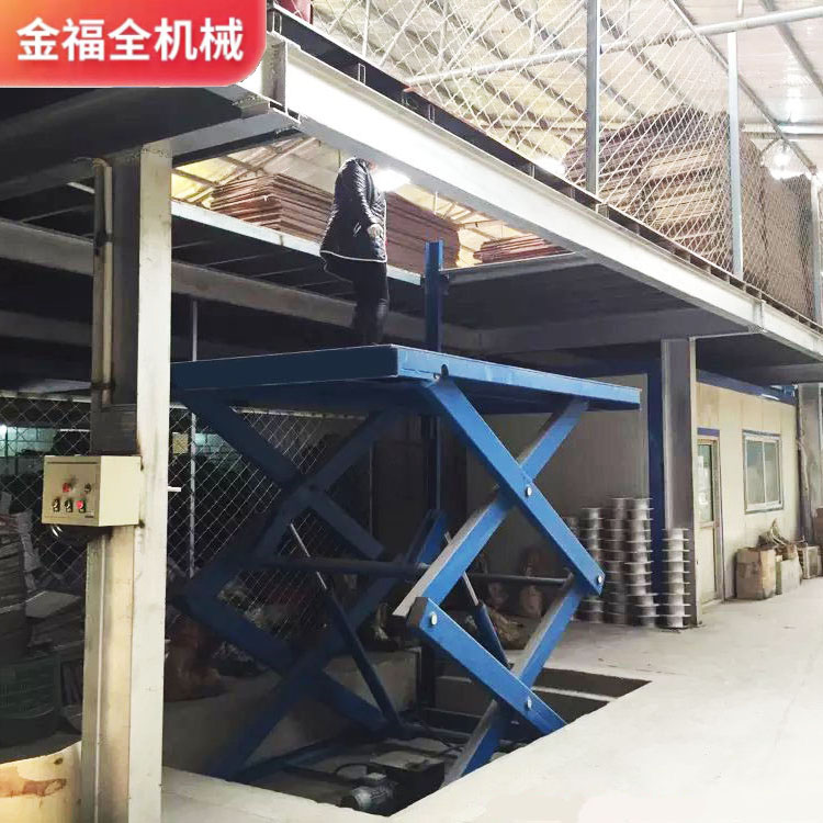 1 ton, 2 tons, 3 tons, 5 tons hydraulic cargo elevator, cargo elevator, loading and unloading platform, simple elevator