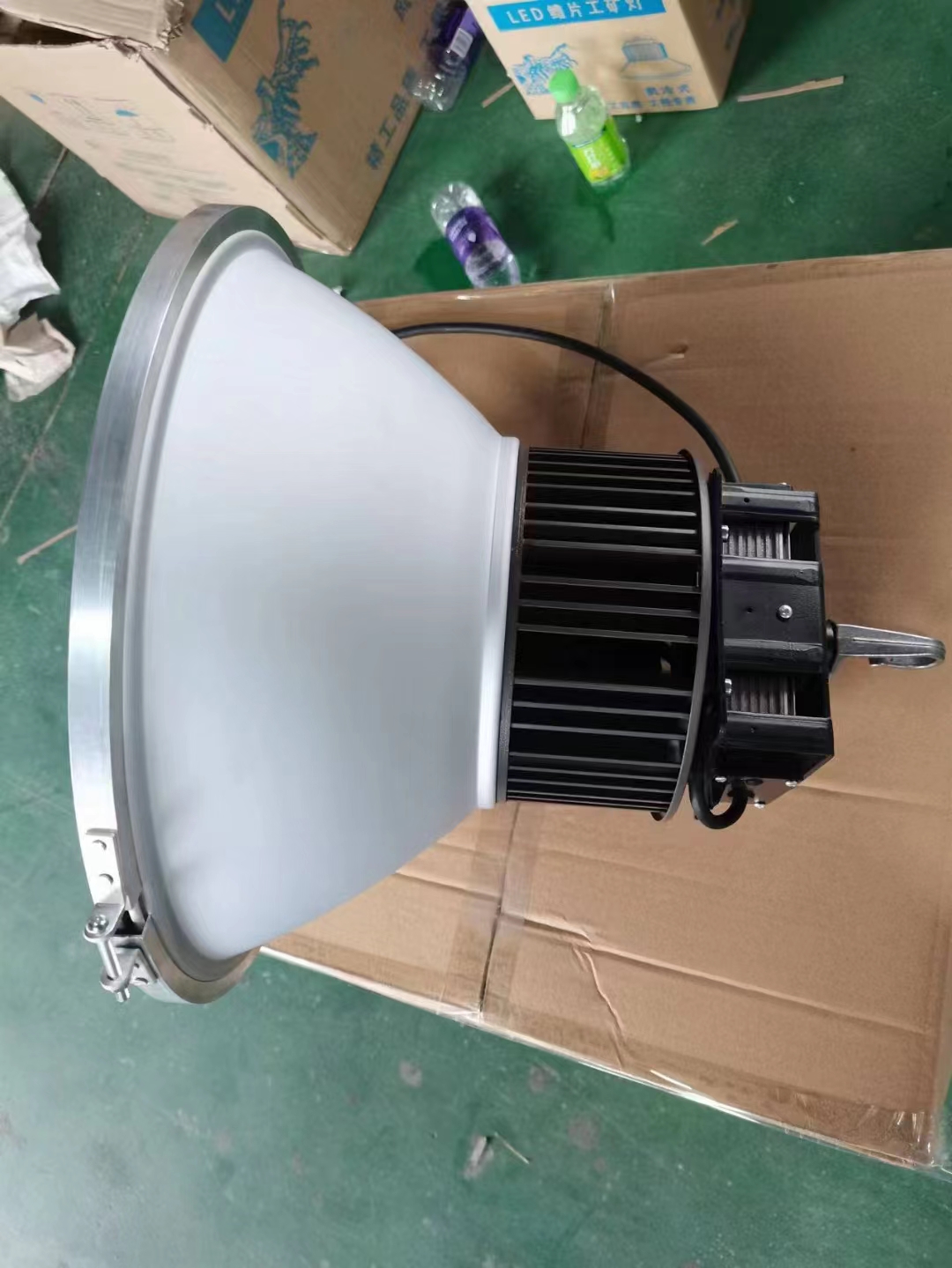 Jiuyi Warehouse Factory LED Mining Light_ Factory pendant lamp workshop high-power LED lighting 100W