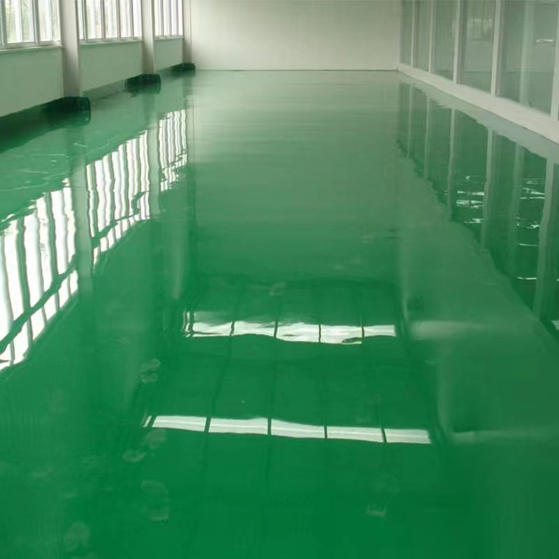 Hello Building Materials Parking Lot Anti slip Construction Waterproof and Durable Orange Peel Brushing Special Epoxy Floor