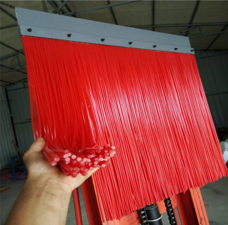 Zhengkun Industrial Material Guide Trough Polyurethane/EPDM Dustproof Curtain Has Good Dustproof Effect