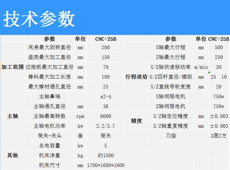 Fully automatic CNC lathe precision hardware parts processing, high-speed cutting machine tool, fast tool change speed, reliable quality