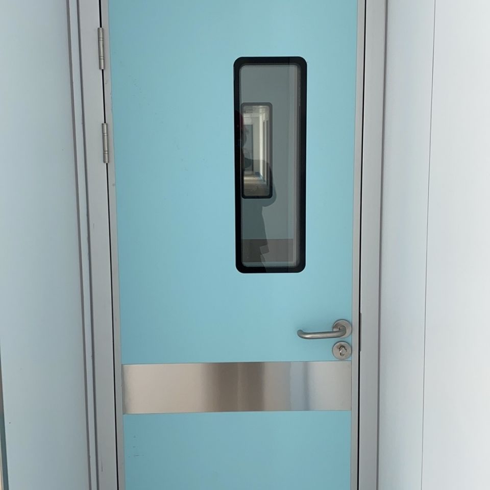 Medical operating room airtight door, electric foot sensor door, radiation resistant lead door, dental and pet hospital