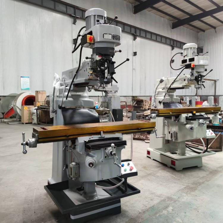 vertical and horizontal turret milling machine ZX6328 automatic feed rocker arm milling profiling hardware