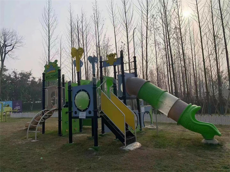 Jia Guan Sports Outdoor Polyethylene Plastic Children's Slide Climbing and Intellectual Exercise Facilities Children's Swing