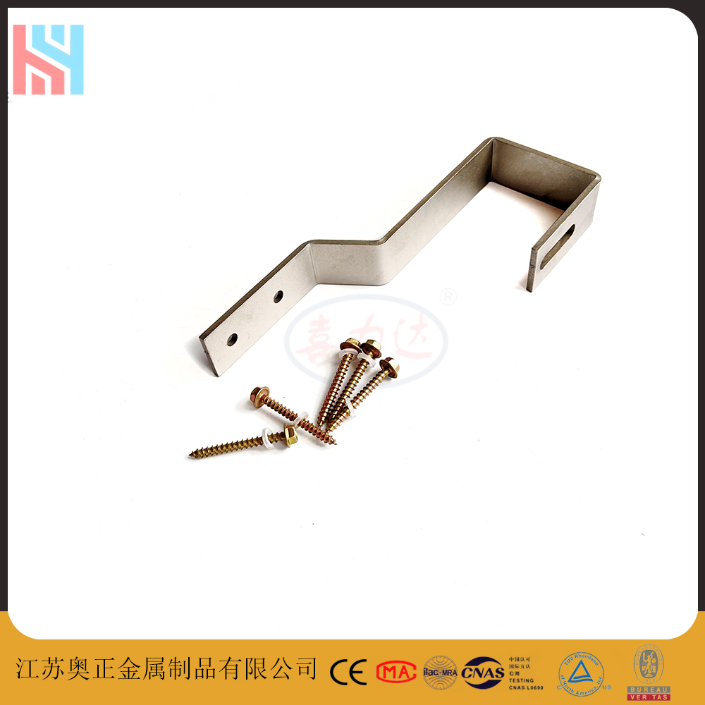 Heineda photovoltaic stainless steel horizontal hook, Chinese glazed roof tile roof solar bracket accessories