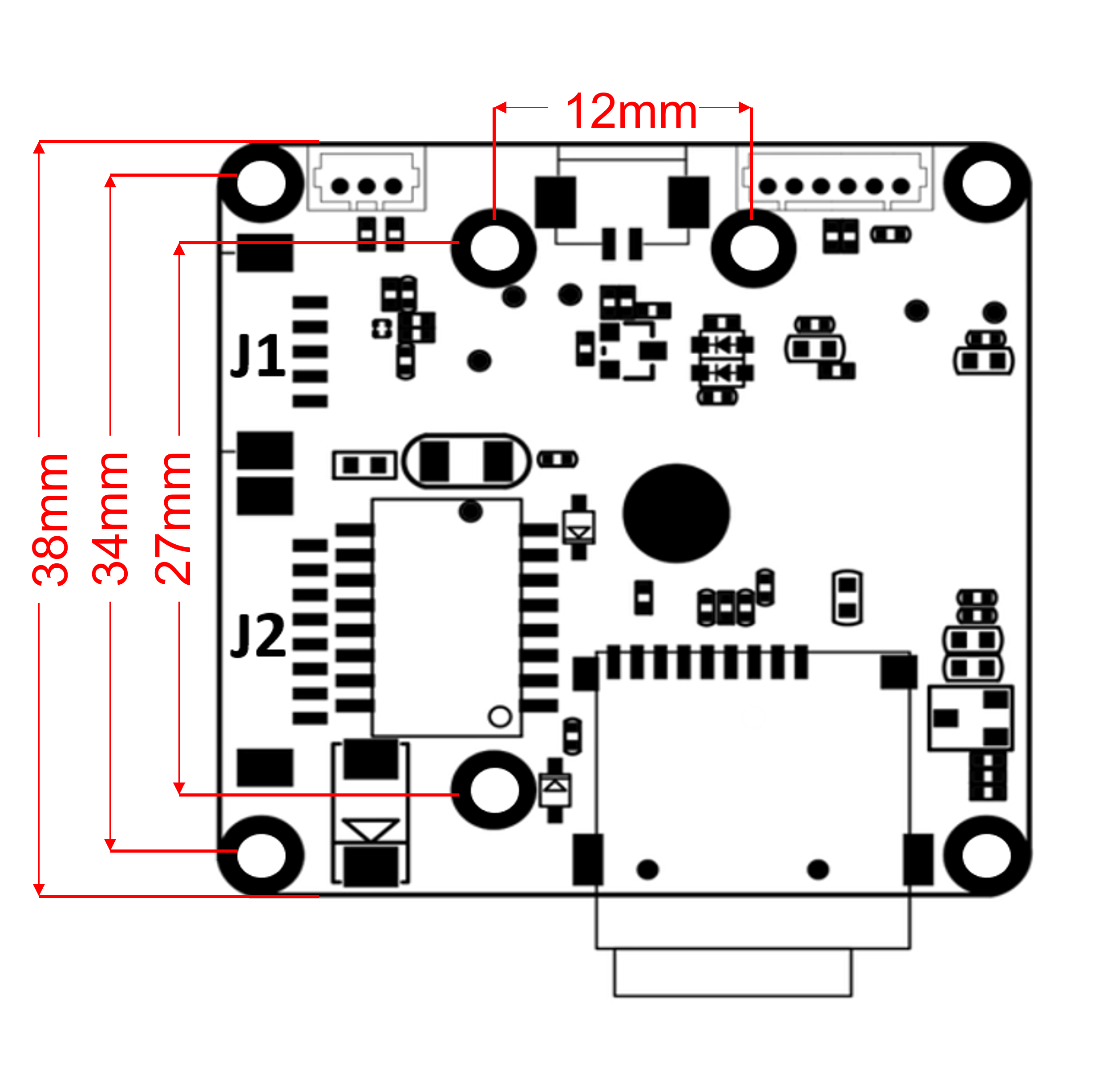 USB Starlight Full Color Power Transmission Line Online Inspection Monitoring Capture Camera 4K HD