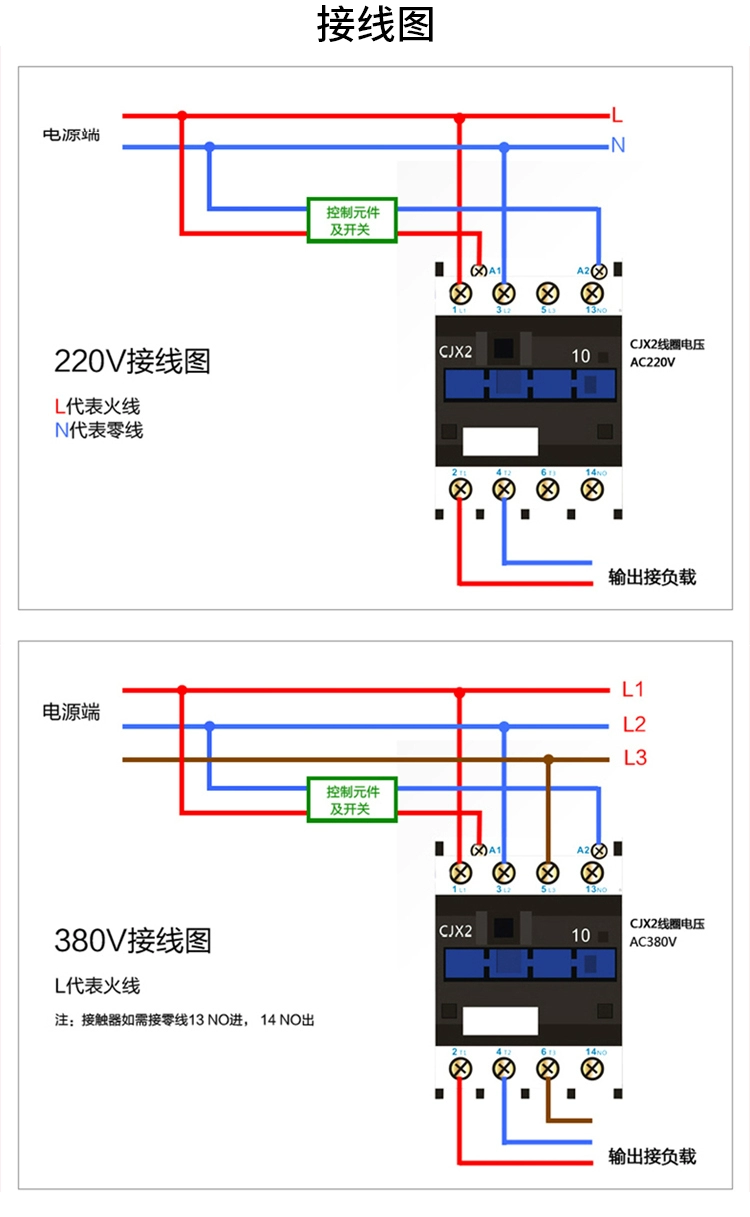 DELIXI/ CJX2ϵнӴ CJX2-6508 220V 50Hz 3P 1