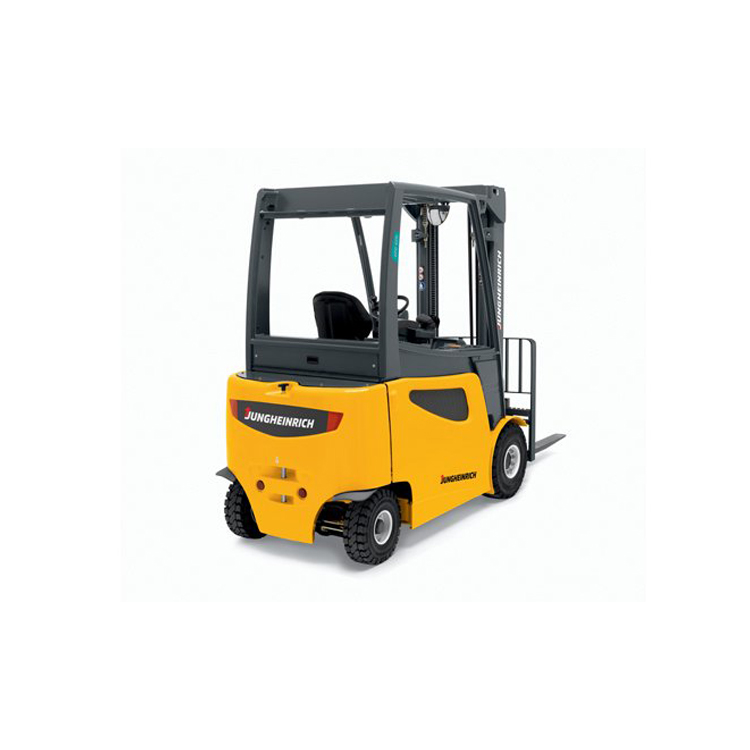 A large number of second-hand Jungheinrich lithium battery forklift trucks are leased with original imported narrow channel counterweight high position truck Diniu