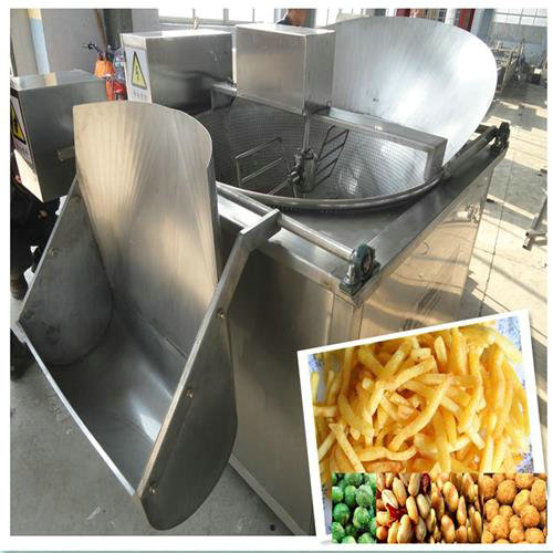 Fully automatic fryer, peanut frying equipment processing, customized manufacturer, direct supply to Baisheng