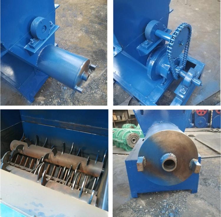 Diesel engine foam hot-melt machine polyphenyl board crushing and melting integrated machine Model of waste EPS dumper