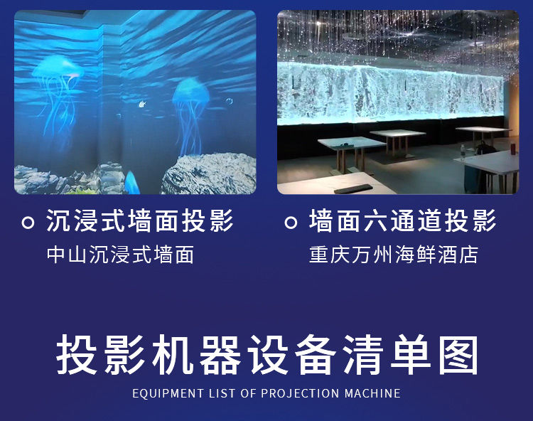 Naked Eye 3D Holographic Projector Outdoor Indoor Restaurant Ground KTV Wall Immersive Interactive Game Script Kill