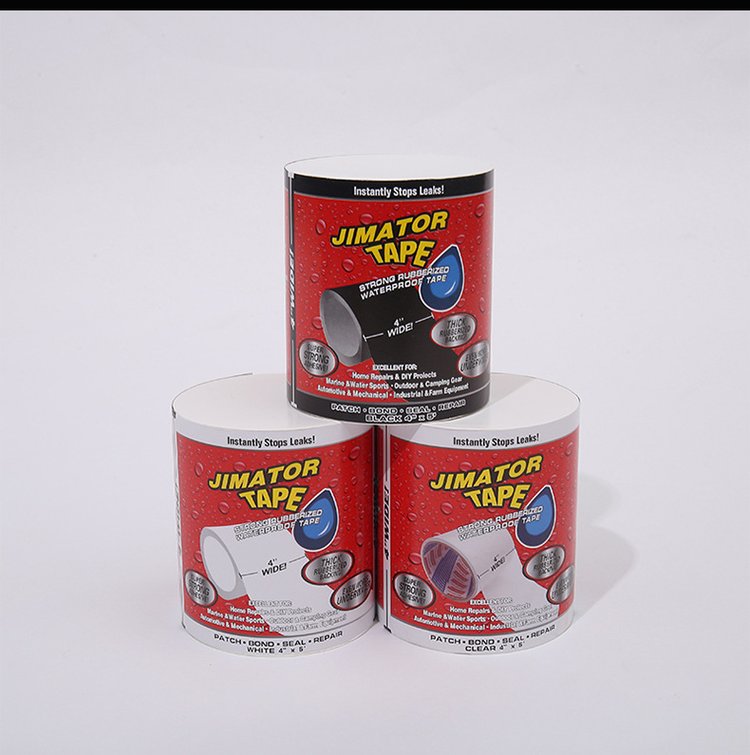 Factory flex waterproof tape, kitchen and bathroom PVC water pipe leak repair tape, pipeline repair tape