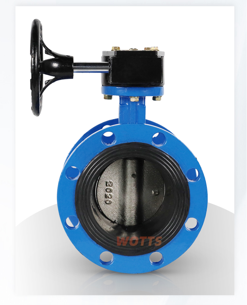 Midline flange butterfly valve D341X large diameter water conservancy and hydropower pipeline network soft sealing excellent work