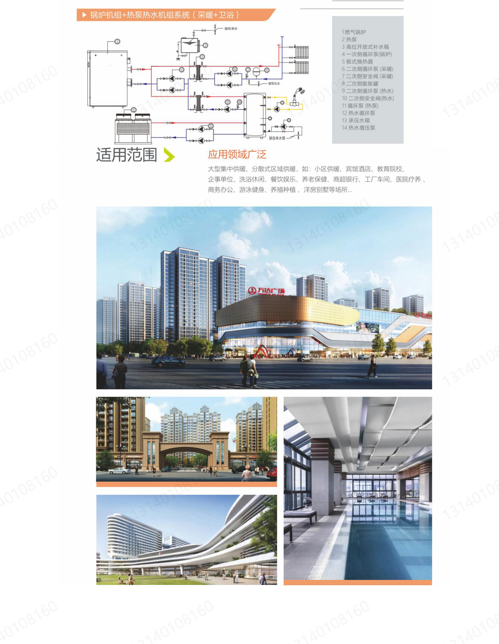 4 ton gas fired cast aluminum boiler 2.4 million kcal fully premixed condensing module boiler scheme