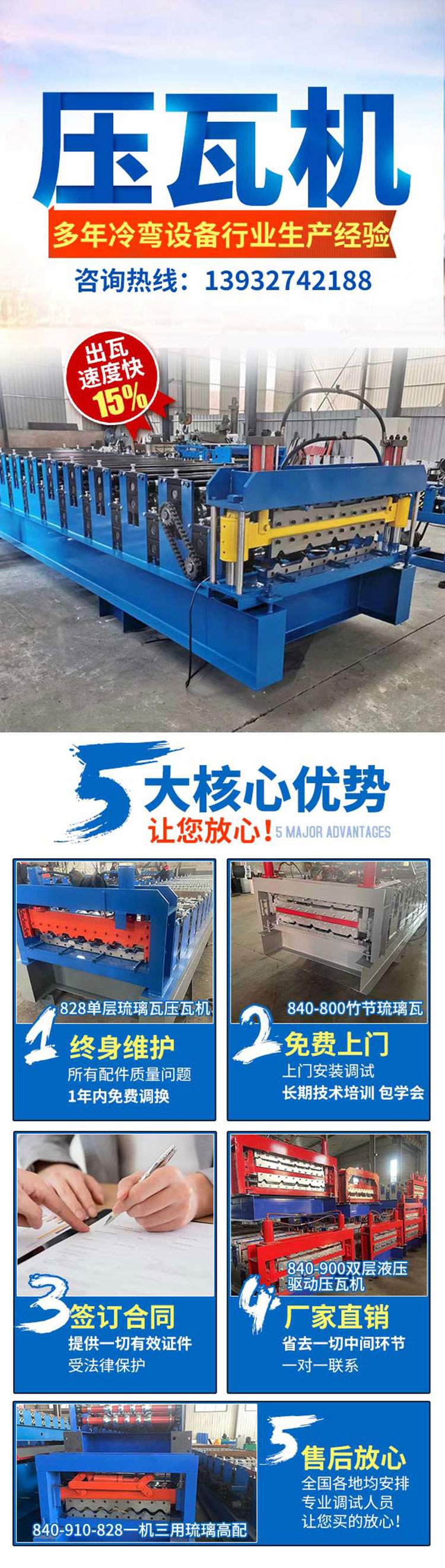 Fully automatic steel structure C-type purlin forming machine CNC galvanized C suspension rail slide equipment