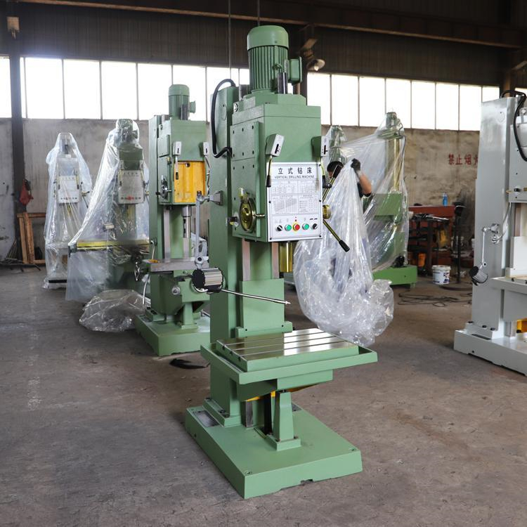 Z5125 Vertical Drilling Machine Square Workbench Column Rectangular Guide Rail Steel Parts Drilling