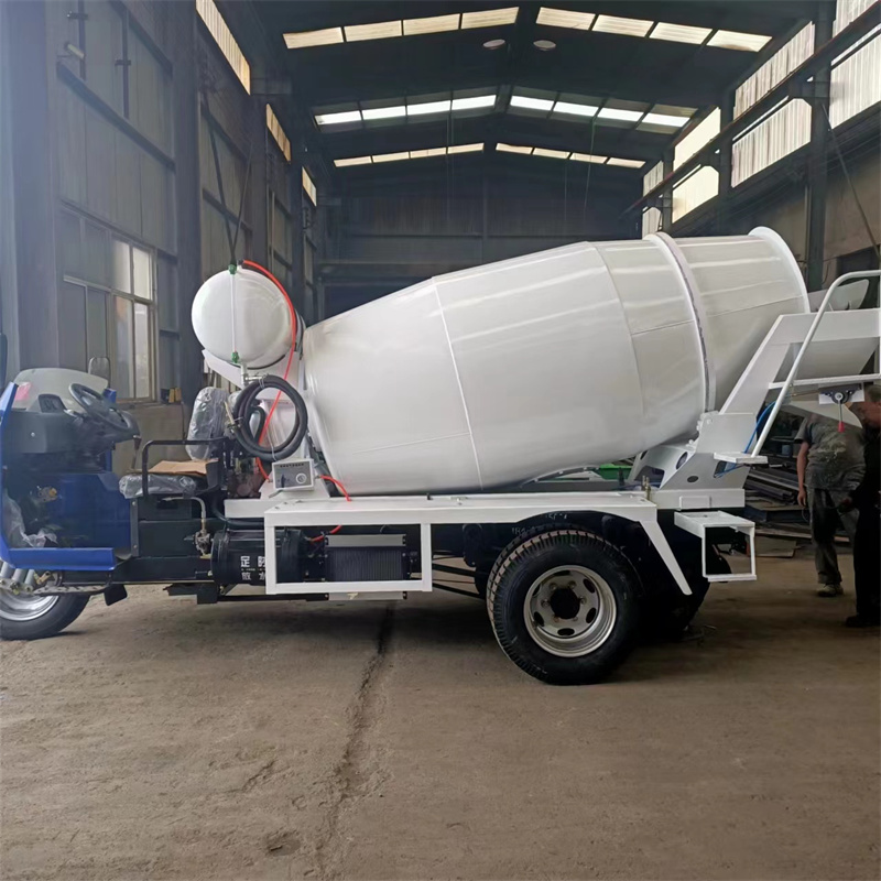 Customized size, height limited, small Concrete mixer, commercial concrete mortar transport tank car, cement mixer truck