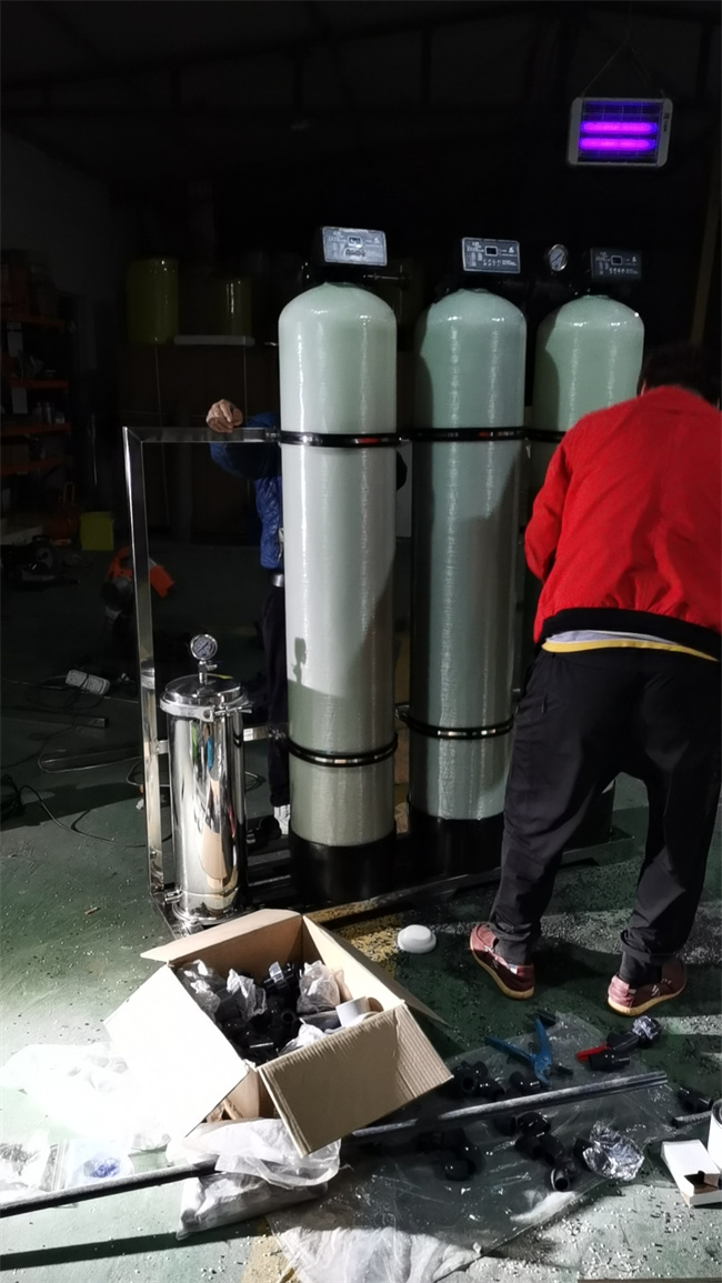 Li Minkang 1T/H water treatment equipment, water filtration equipment, filter, initial filtration