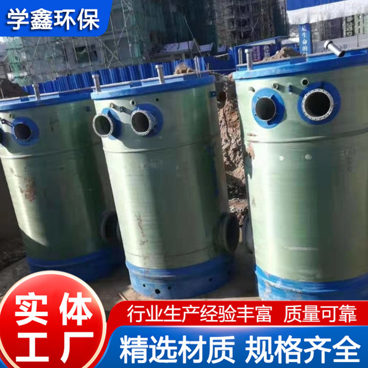 小型一体化泵站 加工定制 市政污水提升设备 学鑫环保 运行平稳