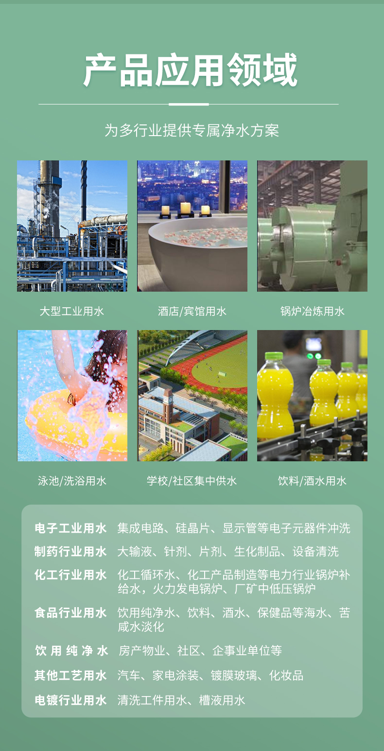 Large scale softened water treatment equipment, industrial softener, underground well water hardening boiler, commercial fully automatic