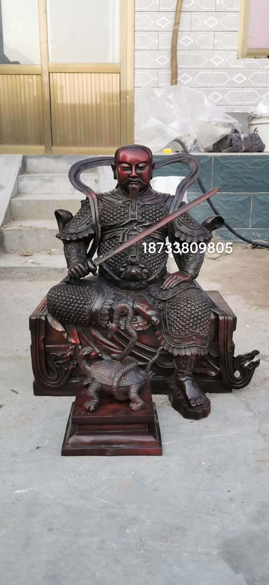 Pure copper Confucius statue, 3-meter copper sculpture, Confucius landscape decoration, 2-meter high cast copper figure sculpture decoration, customized