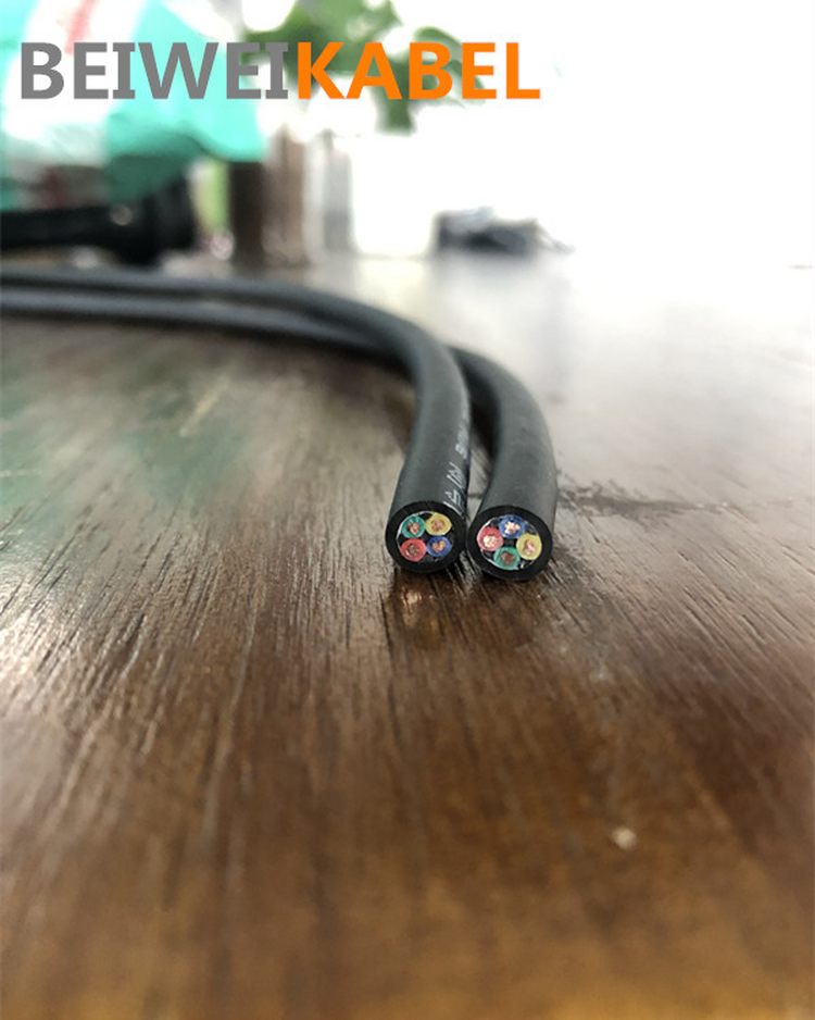 贝为BEFLEX机器人电缆 耐磨损抗扭转耐曲折聚氨酯PUR护套 取代进口