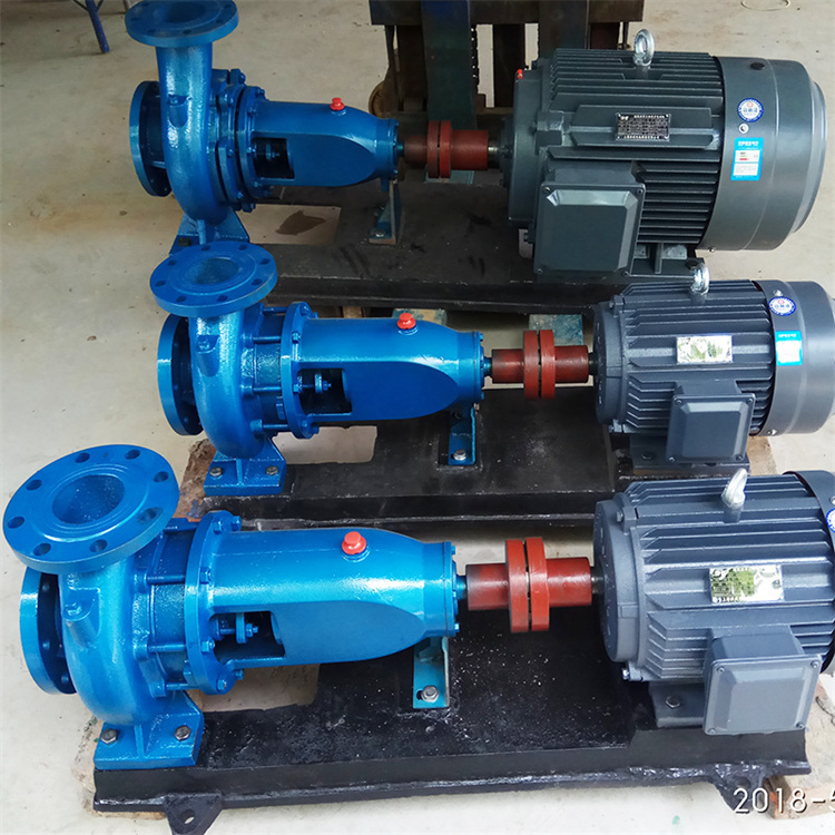 IS80-50-250 single stage single suction centrifugal clean water pump, farmland irrigation pump, diesel engine matching centrifugal pump