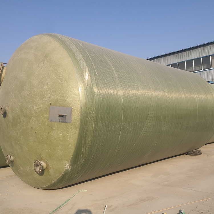 Fiberglass storage tank series vertical pressure tank is widely used, and large winding Storage tank fire water tank