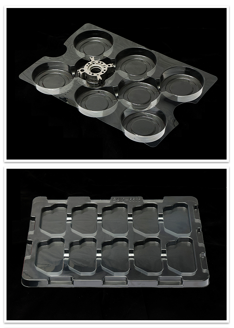 Bearing transmission device and electronic components transparent PET material blister packaging electronic chip tray