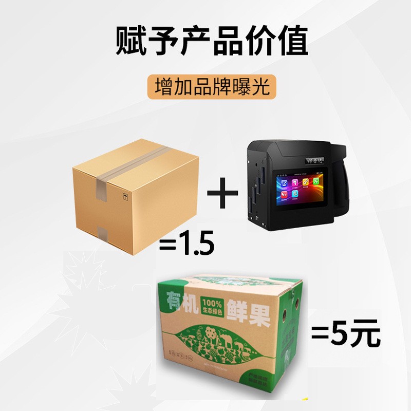 Wholesale 10cm ink inkjet printer, handheld large area wire pole, cardboard box inkjet printer, portable inkjet printer