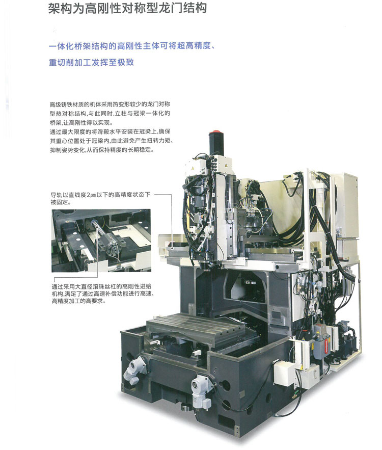 Japanese Yasda machine tool with an accuracy of 0.005 units μ Special machining center equipment for large precision molds within the scope of Mu