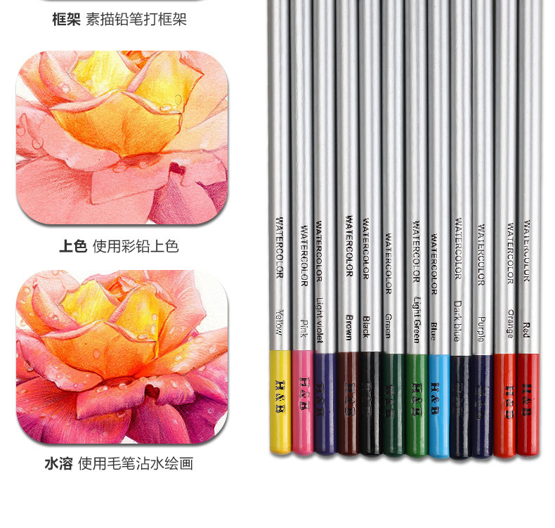 H&B 71 piece sketch pencil art suit art drawing Marker pen painting supplies manufacturer wholesaler