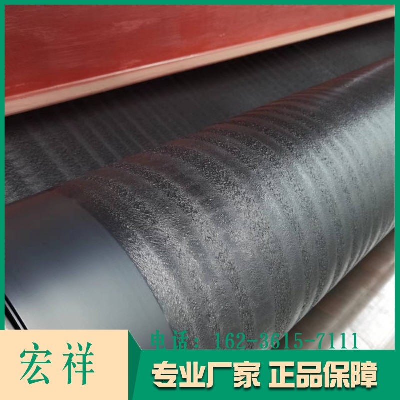 Single rough surface anti-seepage film and double rough surface geotextile film Hongxiang Professional rough surface HDPE film landfill site