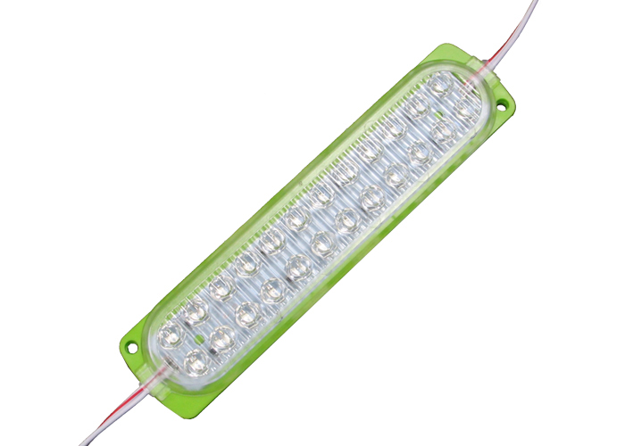 LED 12v/24v double row 24 light truck truck side light explosion signal light ultrasonic module