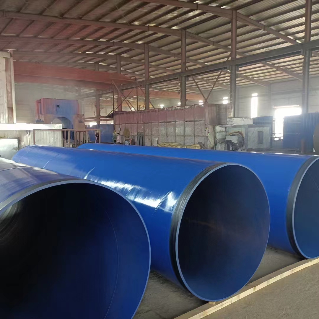 Fangda internal and external epoxy resin composite pipe IPN8710, water resistant, plastic coated, corrosion-resistant and waterproof steel pipe TPEP anti-corrosion