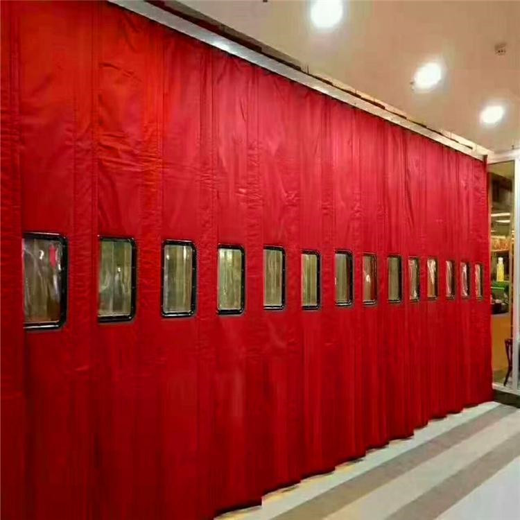 柒宇 挡风棉门帘 门口御寒 商场超市带窗棉 防风防水