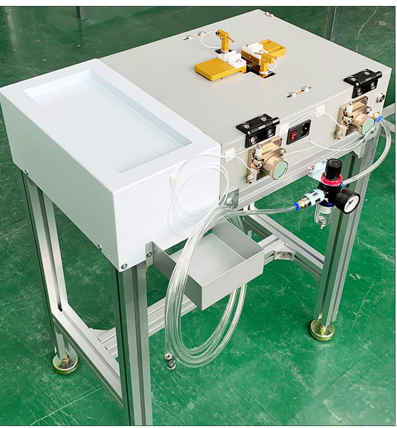 Automatic USB shell dispensing machine equipment, no overflow data cable, thermosol dispensing curing machine