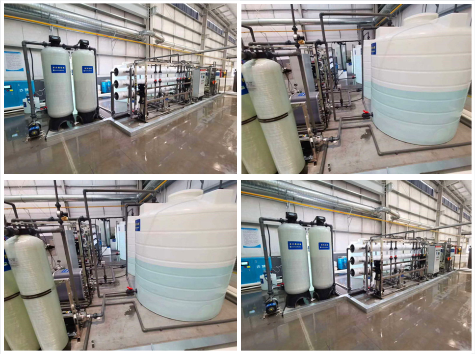 Xinwei 500T/D melt blown cloth Ultrapure water treatment equipment Industrial Ultrapure water machine is environmentally friendly, energy-saving and efficient