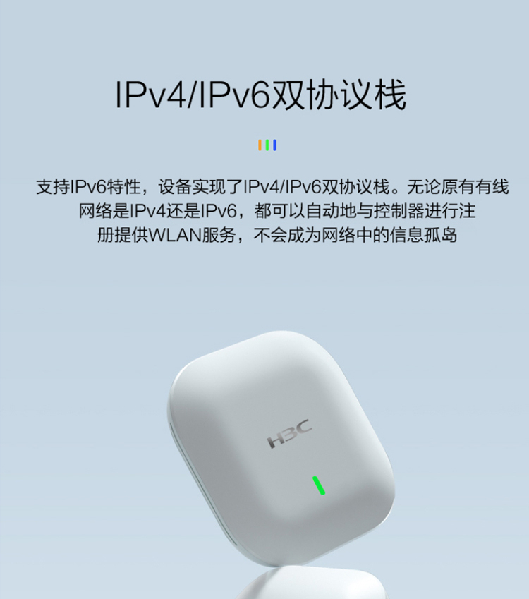 H3C Huasan WA5320S-E-FIT 866M Indoor Gigabit Ceiling Mounted Enterprise WiFi Wireless AP Access Point