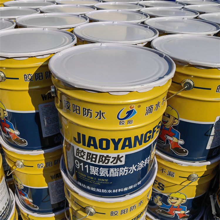 Hengsheng Brand 1:2 Two component Waterproof Coating Polyurethane Waterproof Material with Excellent Setting Performance