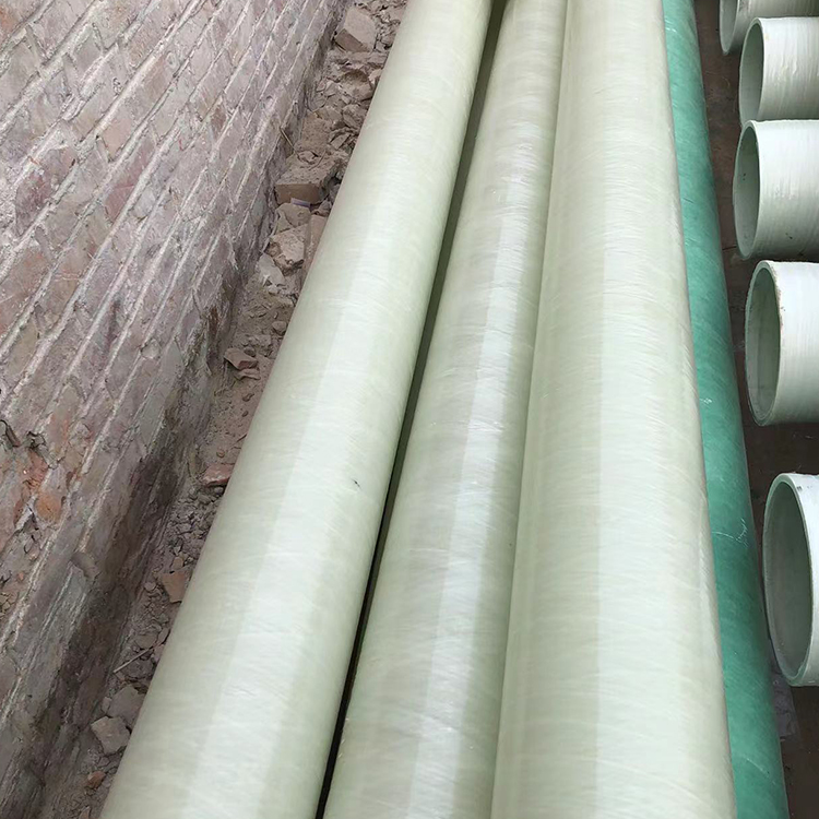 8 meter inorganic ventilation fiberglass steel pipe length, manufacturer winding drainage pipeline, sewage pipeline support customization