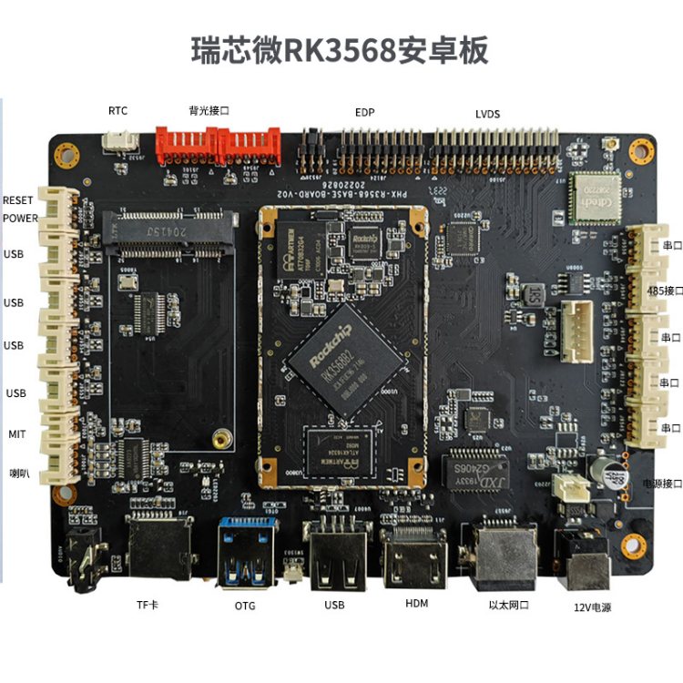 Linux Box Rk3568 瑞芯微RK3568工业级核心板 嵌入式ARM主板linux安卓开发板 产品关键词:嵌入式开发板rk3568;arm核心板瑞芯微;rk3568 ...