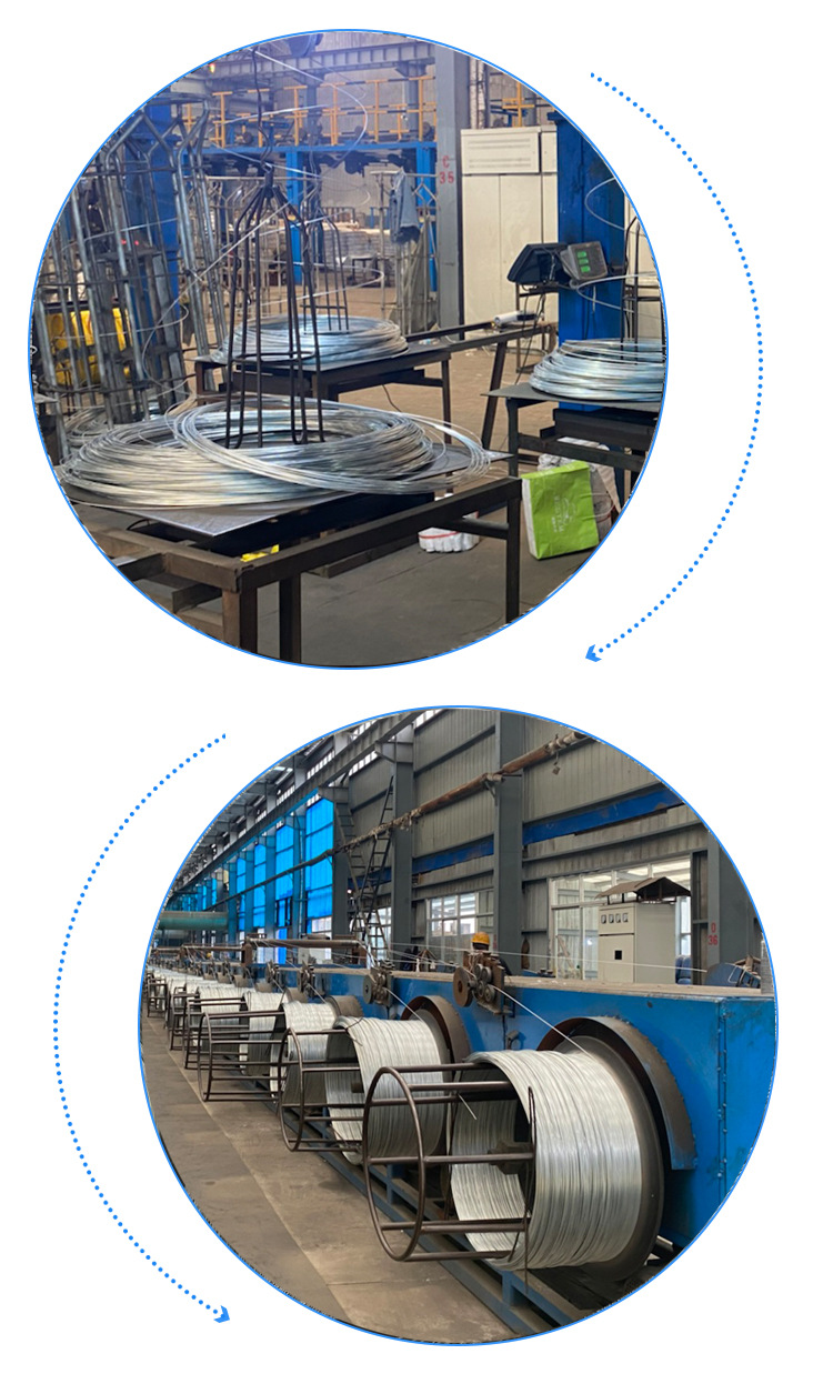 Galvanized wire binding, wire binding, rust prevention and packaging construction site, iron wire greenhouse, grape rack, cold drawn wire annealing wire